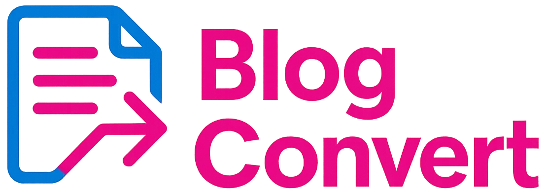 BlogConvert logo